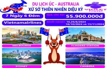 TOUR ÚC - XỨ SỞ THIÊN NHIÊN DIỆU KỲ